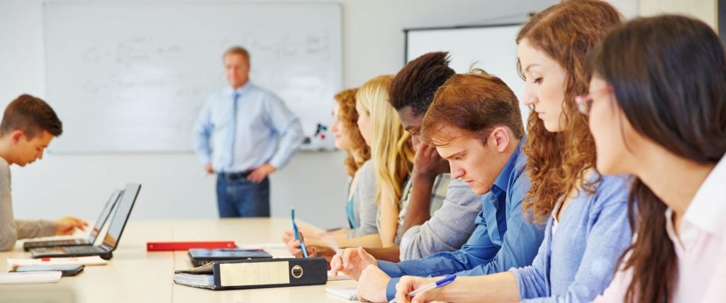 Classroom setting