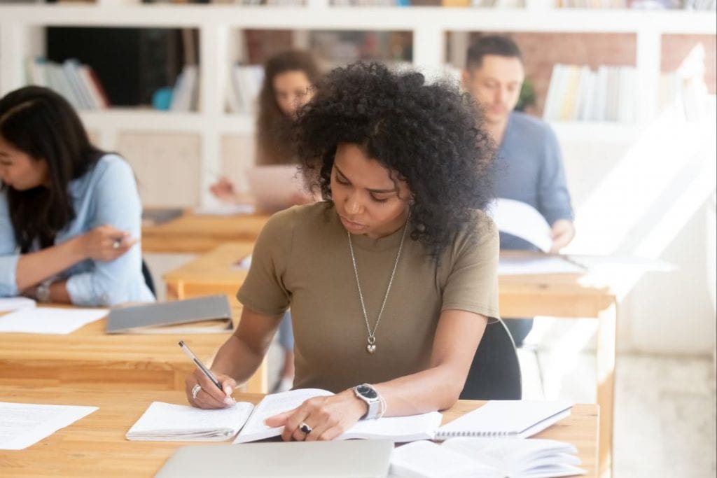 Taking down notes